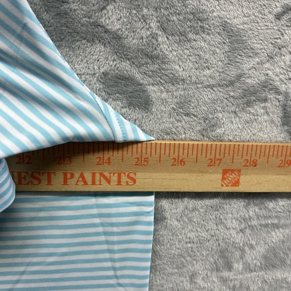 Peter Millar Shirt Mens XL Summer Comfort Striped Golf Polo Performance - Picture 8 of 10